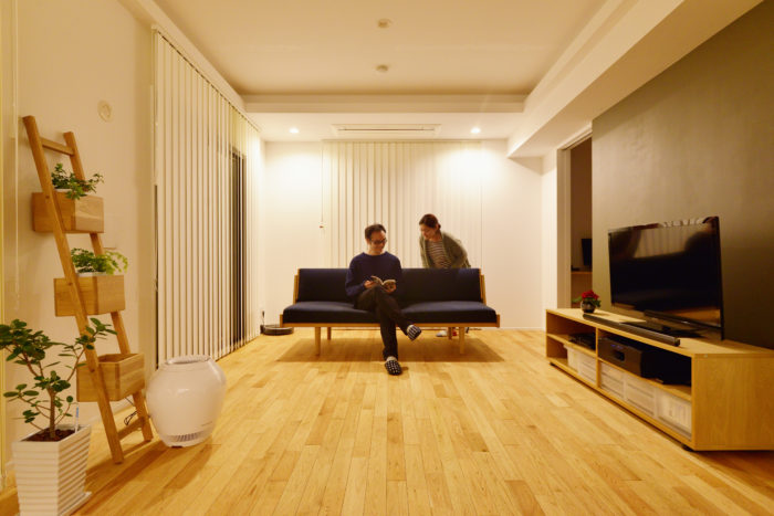 ナチュラルテイストな理想の住まい リノベーション事例 家族とエントリエ Life Story 7 Entrie