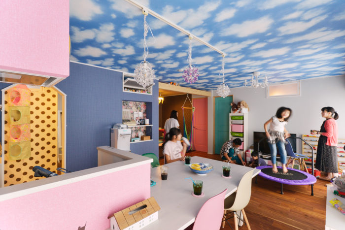 雲梯にハンモック それぞれの居場所がある 遊び心のある家 リノベーション事例 家族とエントリエ Life Story 19 Entrie