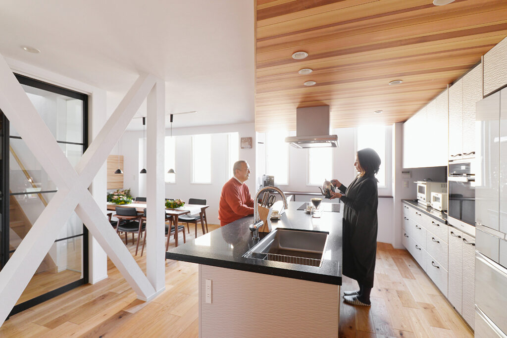 戸建て_リノベーション_キッチンリ_ビング_北林めぐみ担当_エントリエ