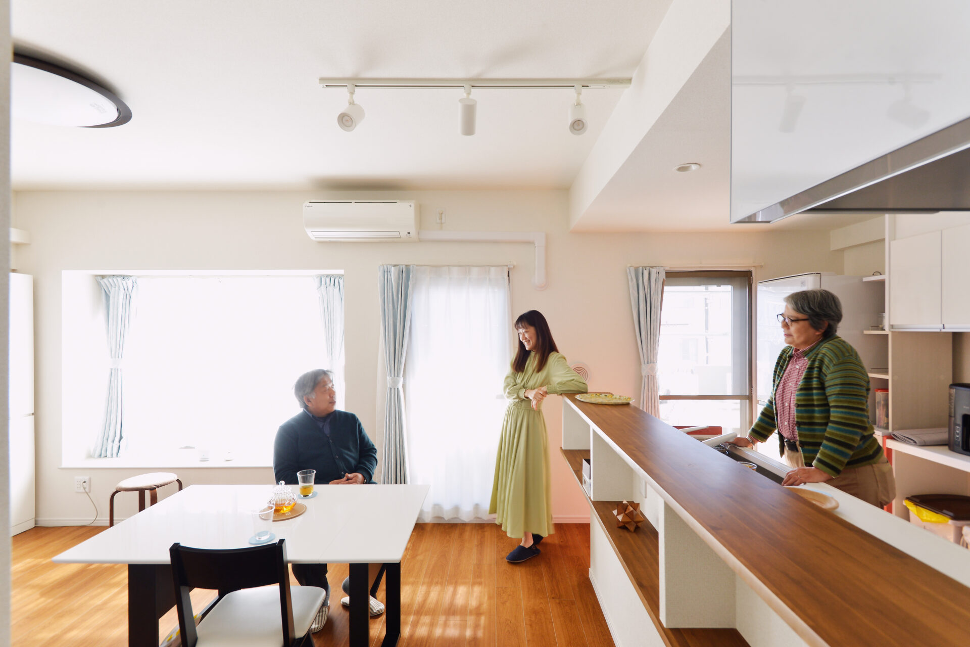 豊富な収納が実現。家族が物の場所を把握できる家