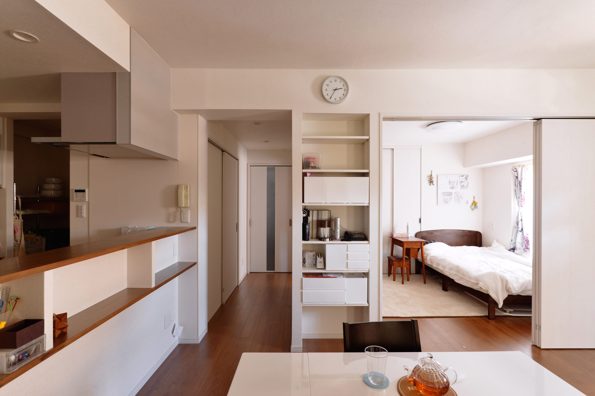 豊富な収納が実現。家族が物の場所を把握できる家