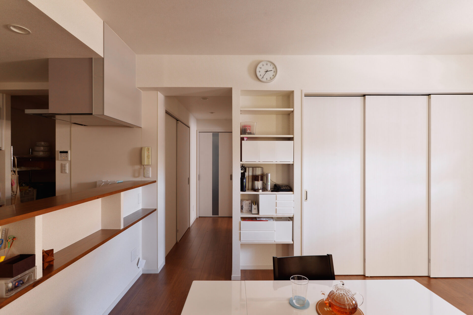 豊富な収納が実現。家族が物の場所を把握できる家