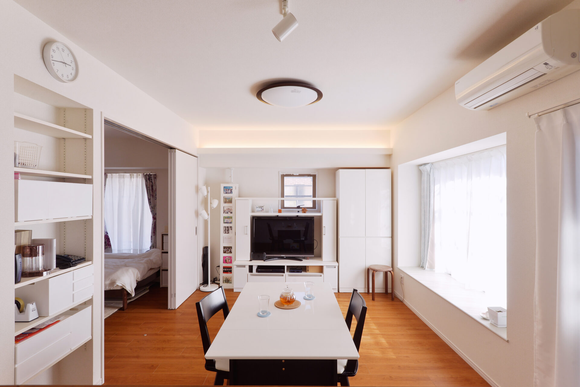 豊富な収納が実現。家族が物の場所を把握できる家