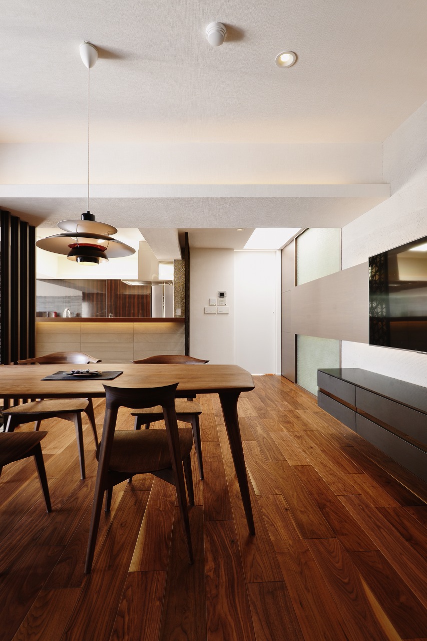 和を基調としたモダンなデザイン