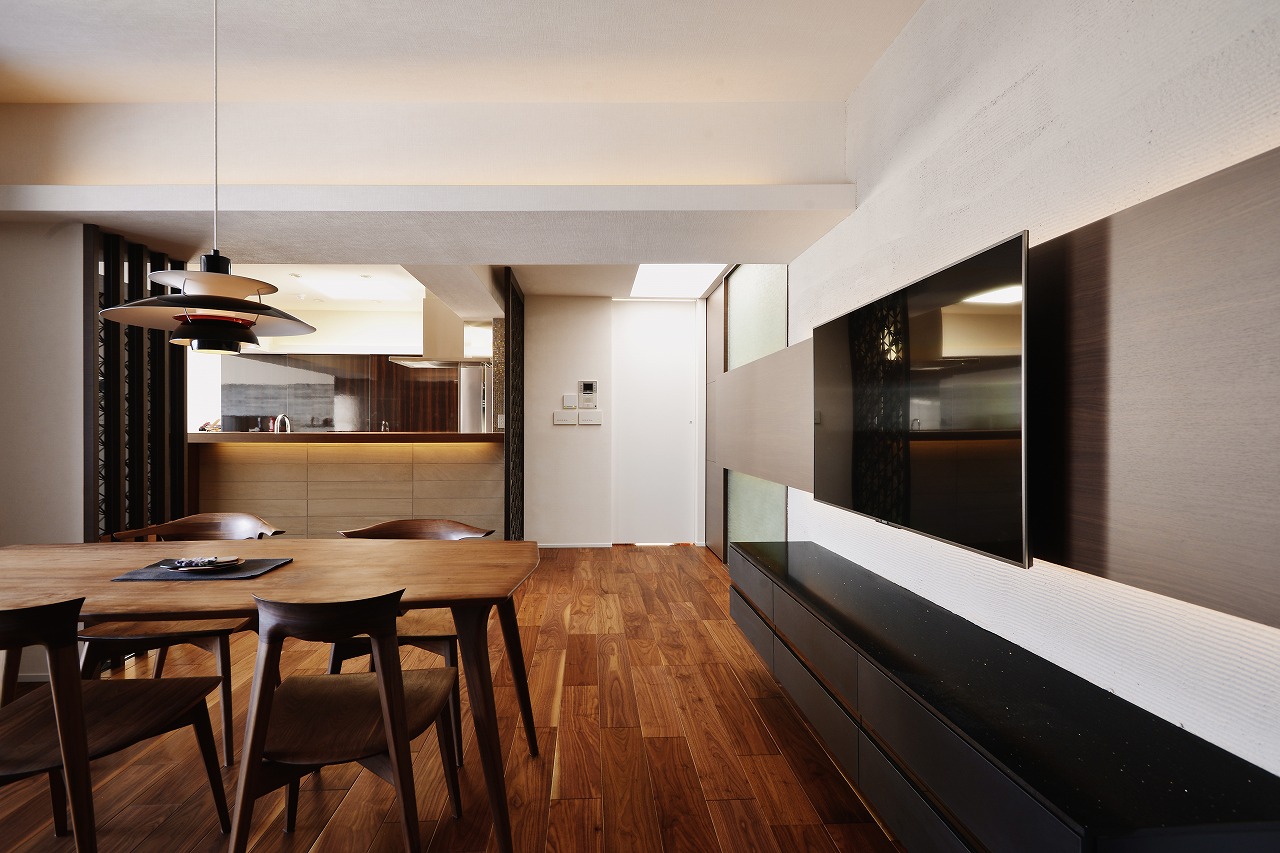 和を基調としたモダンなデザイン