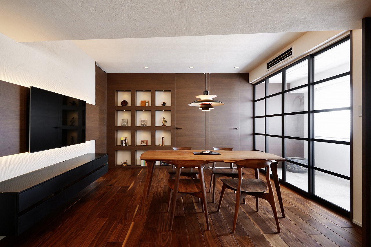 和を基調としたモダンなデザイン