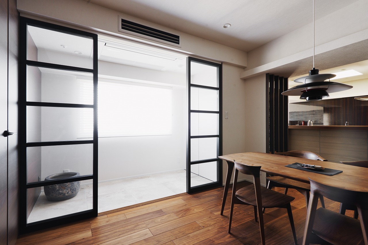 和を基調としたモダンなデザイン