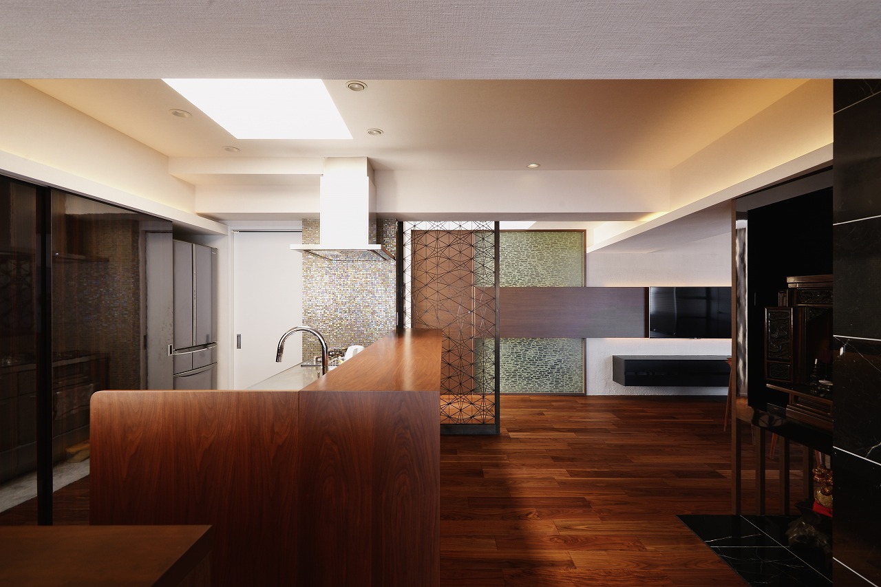 和を基調としたモダンなデザイン