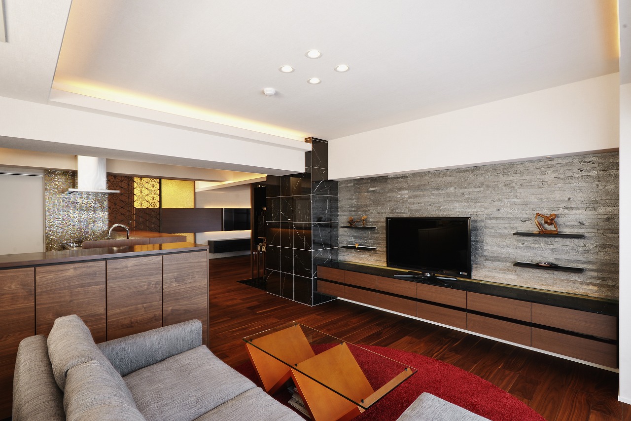 和を基調としたモダンなデザイン