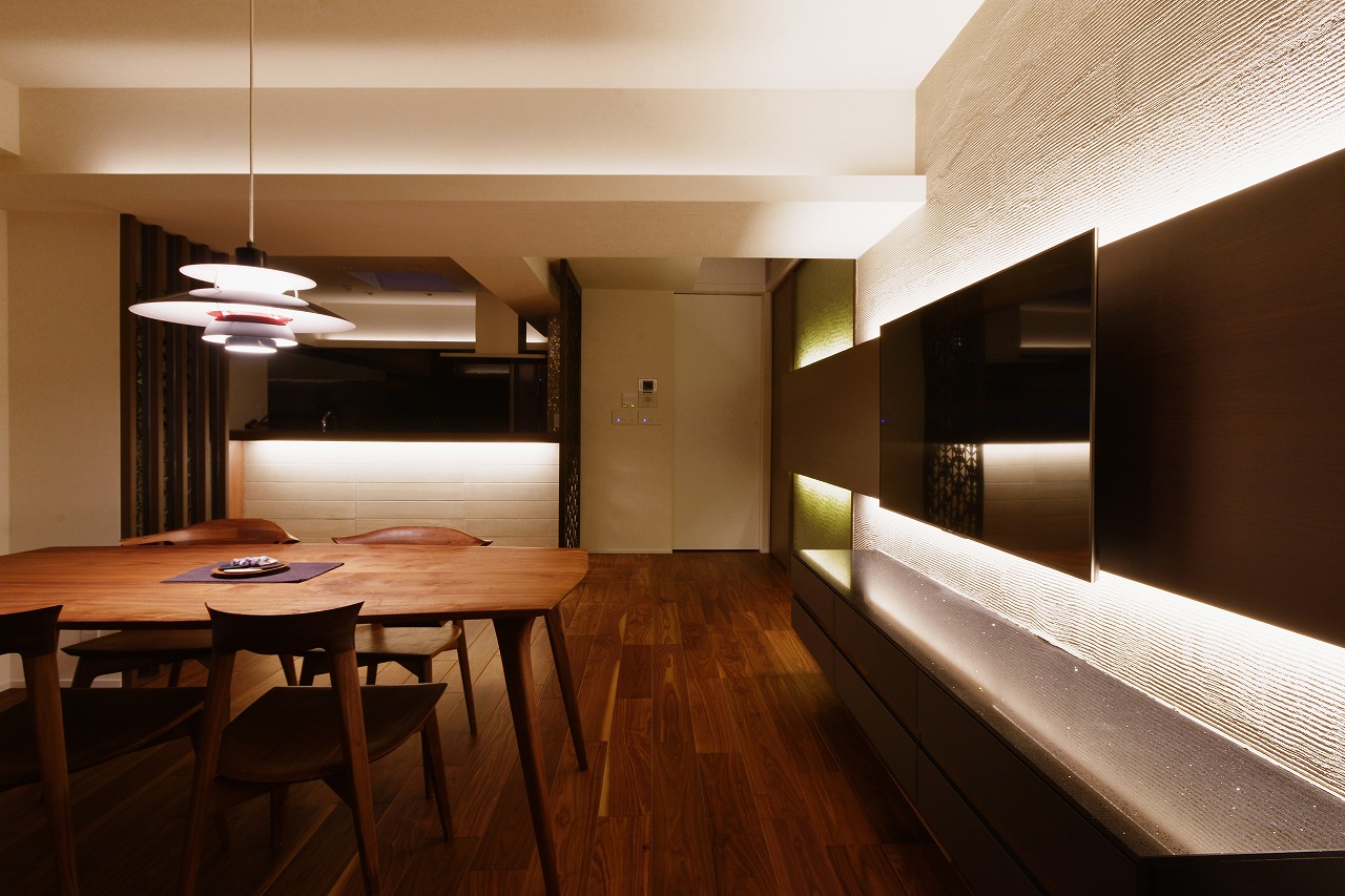 和を基調としたモダンなデザイン