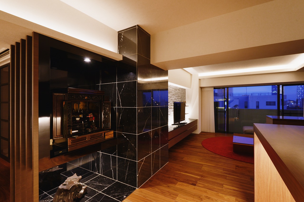 和を基調としたモダンなデザイン