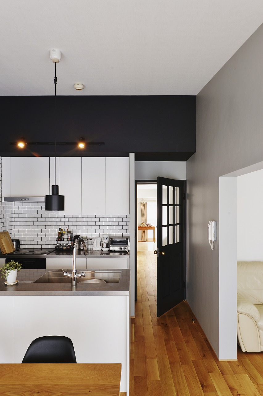 セパレートキッチンで生活動線が改善