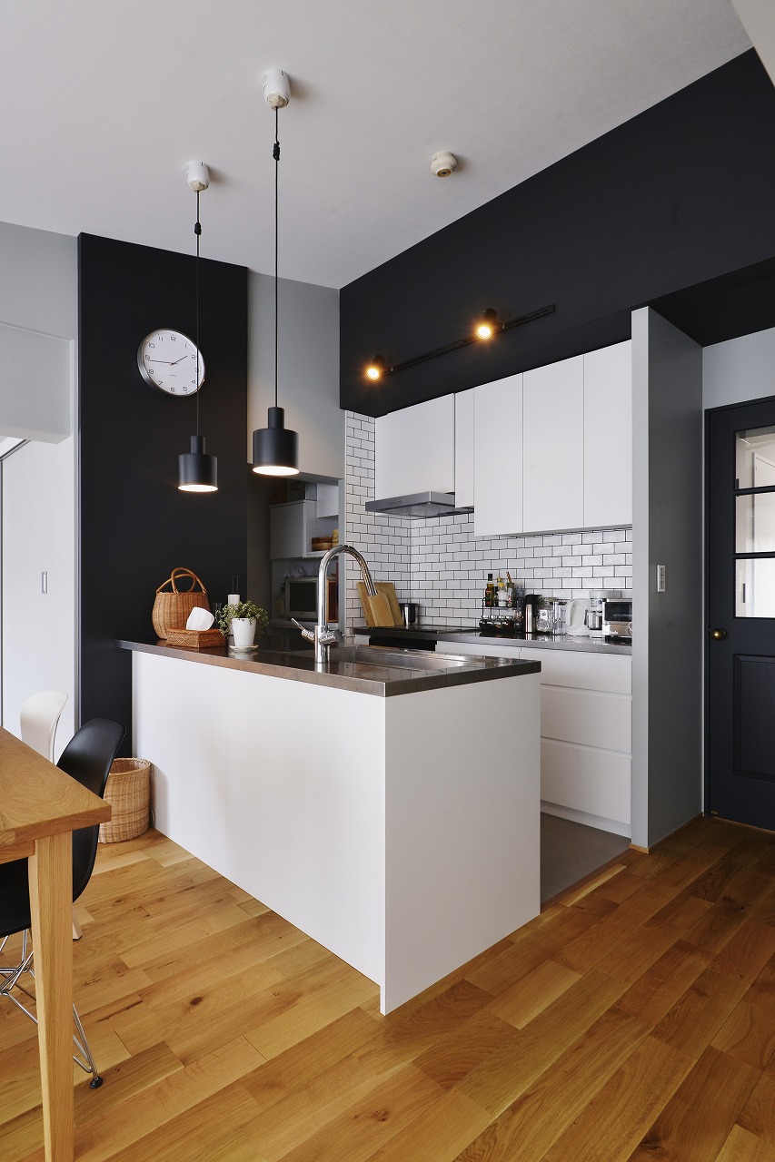 セパレートキッチンで生活動線が改善