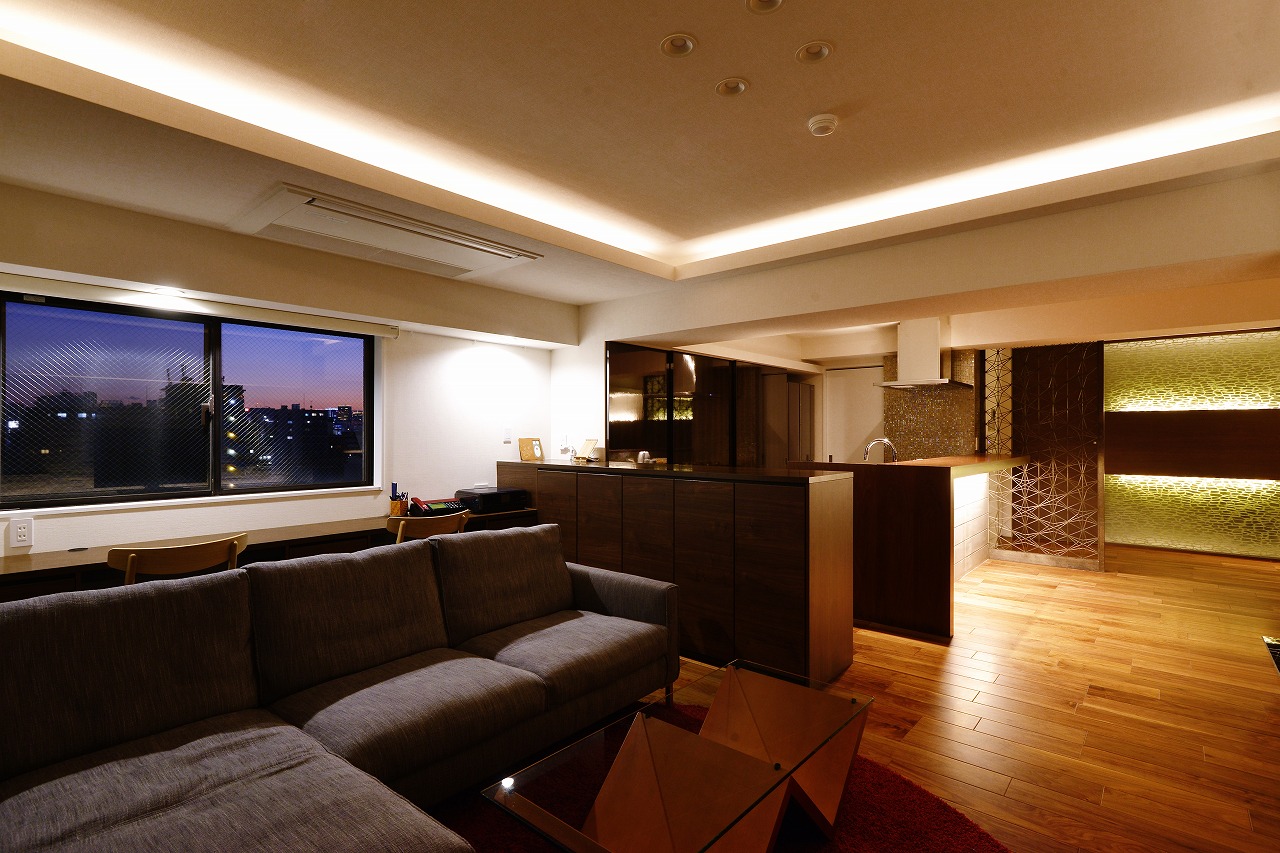 和を基調としたモダンなデザイン