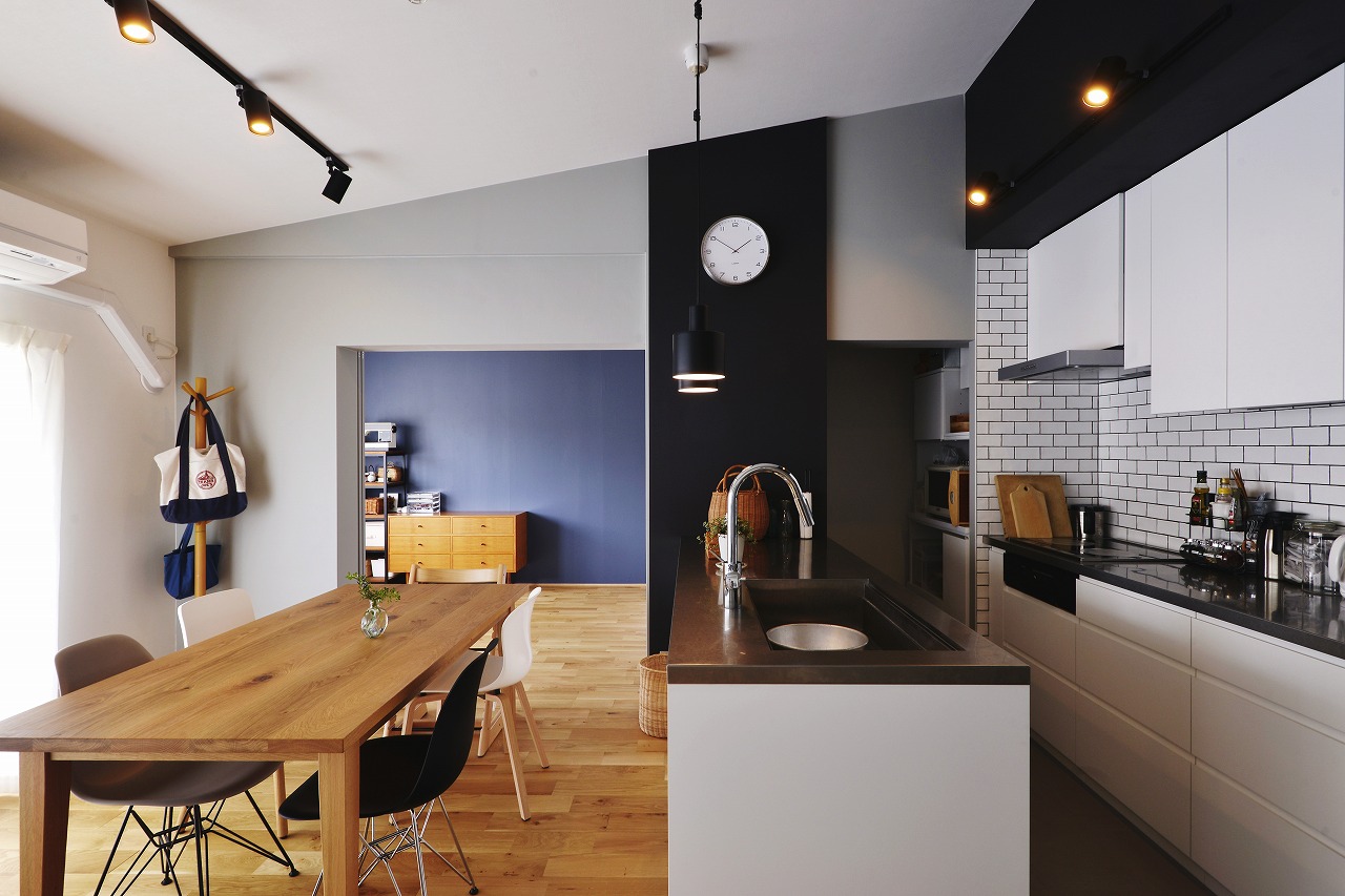 セパレートキッチンで生活動線が改善