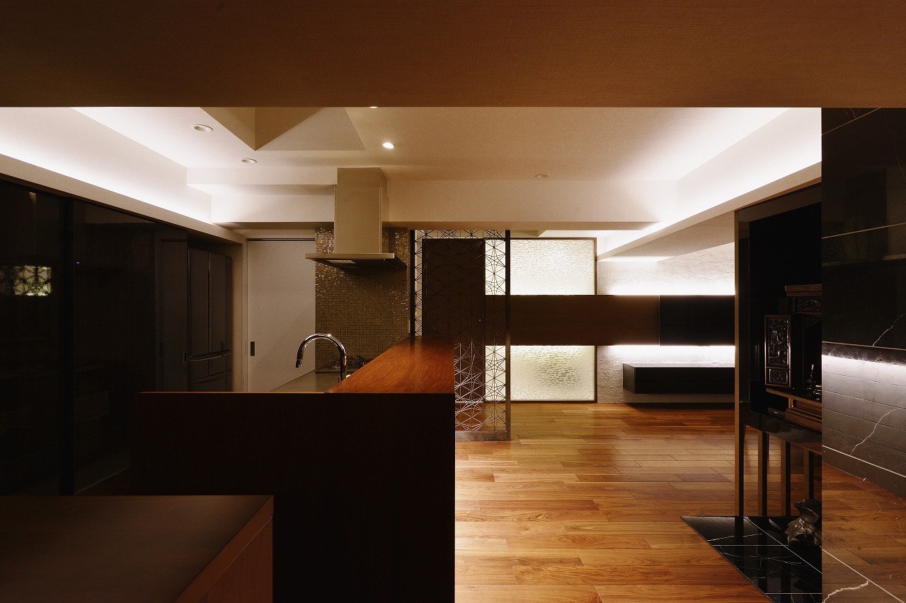 和を基調としたモダンなデザイン