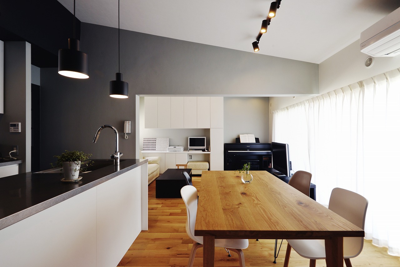 セパレートキッチンで生活動線が改善