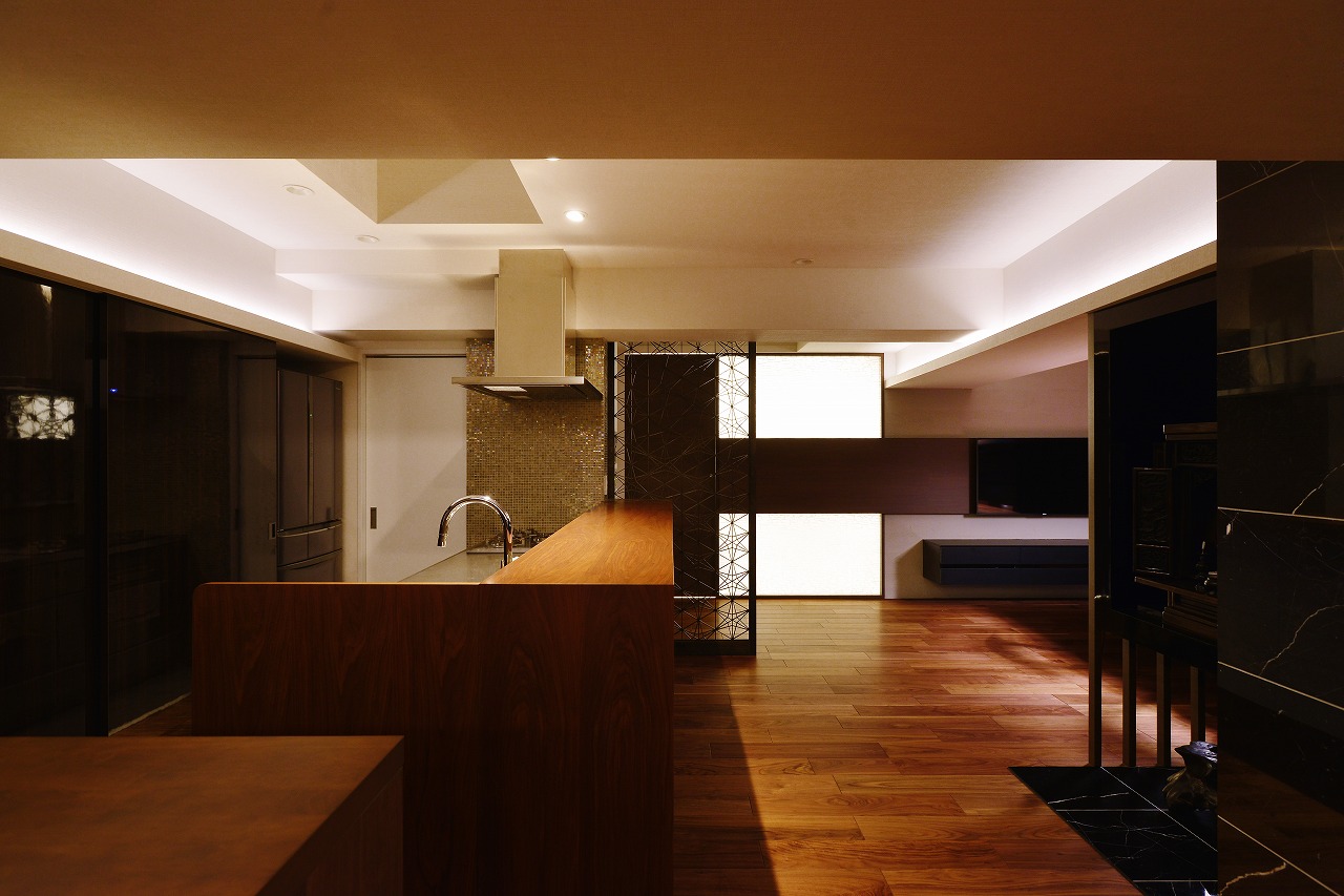 和を基調としたモダンなデザイン