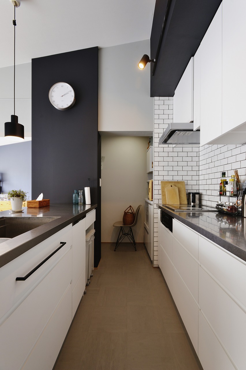 セパレートキッチンで生活動線が改善