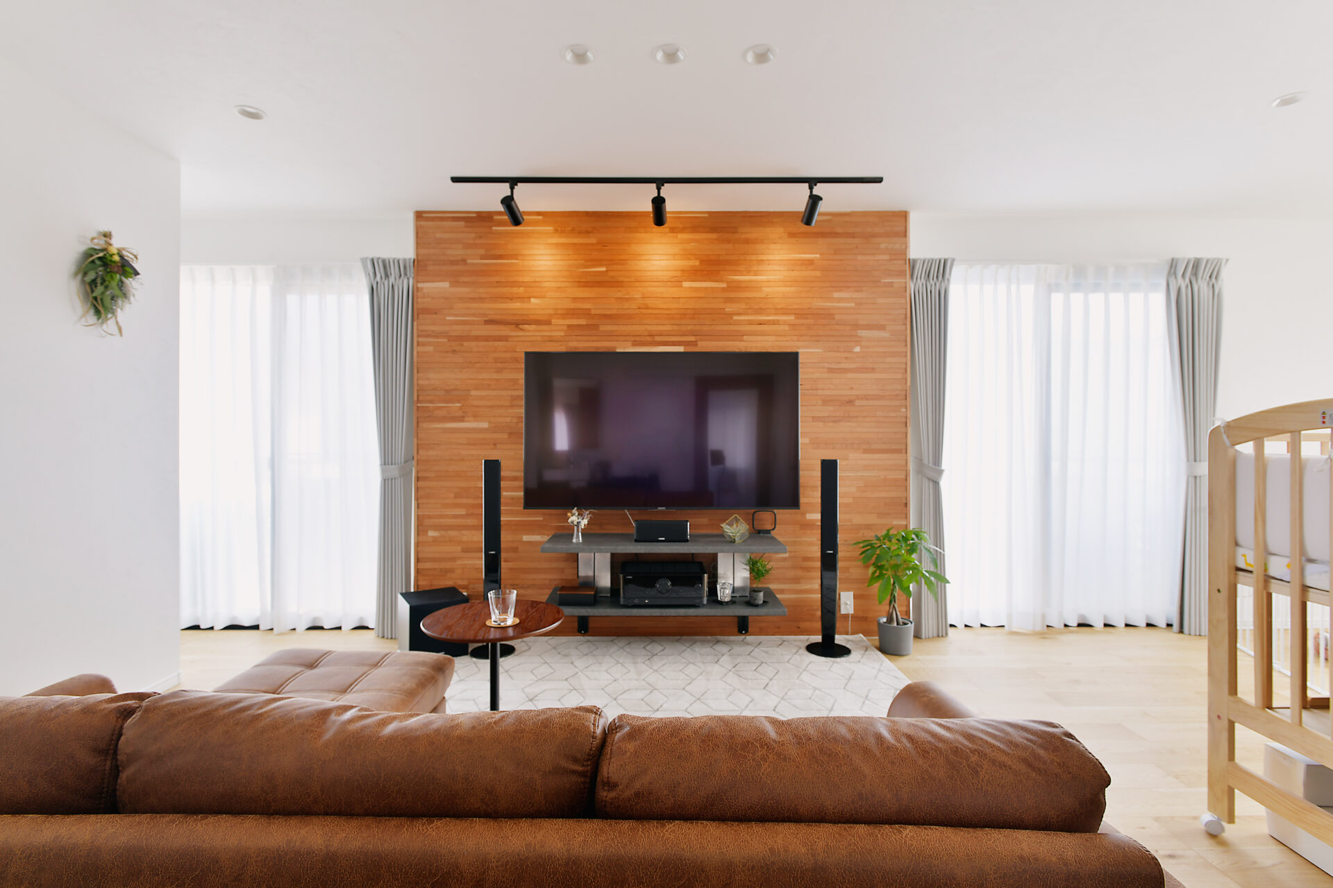 オープンな間取りで三世代が快適に暮らせる住まい