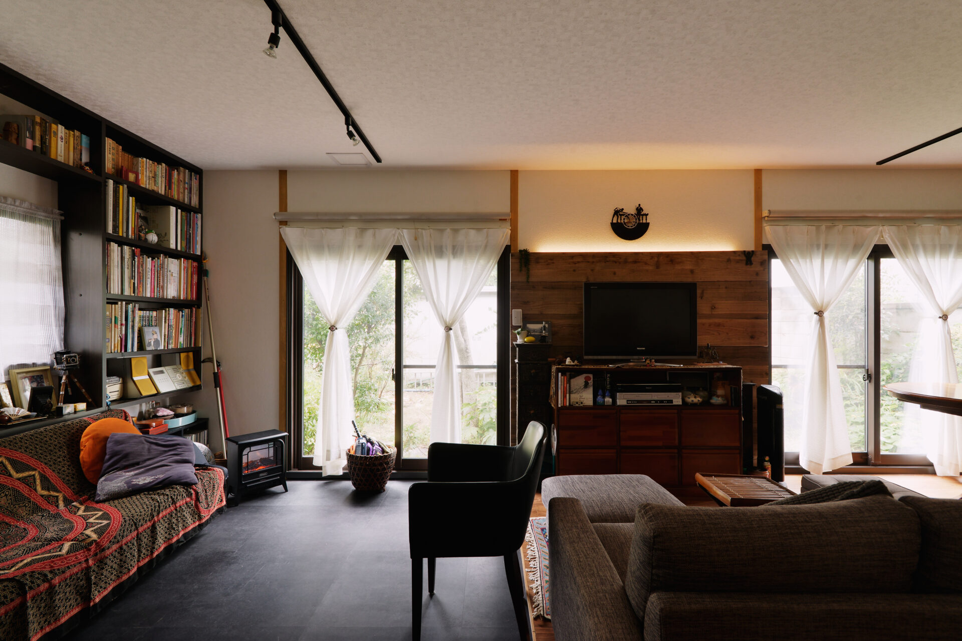 生活と仕事の場が調和する、土間のある一軒家