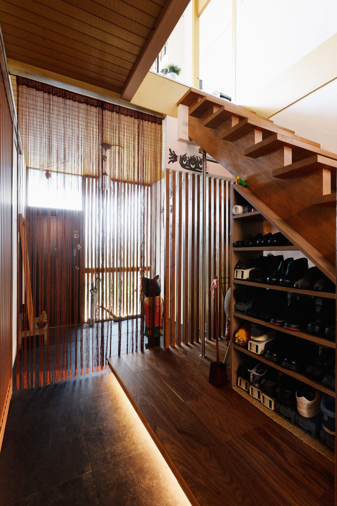 生活と仕事の場が調和する、土間のある一軒家