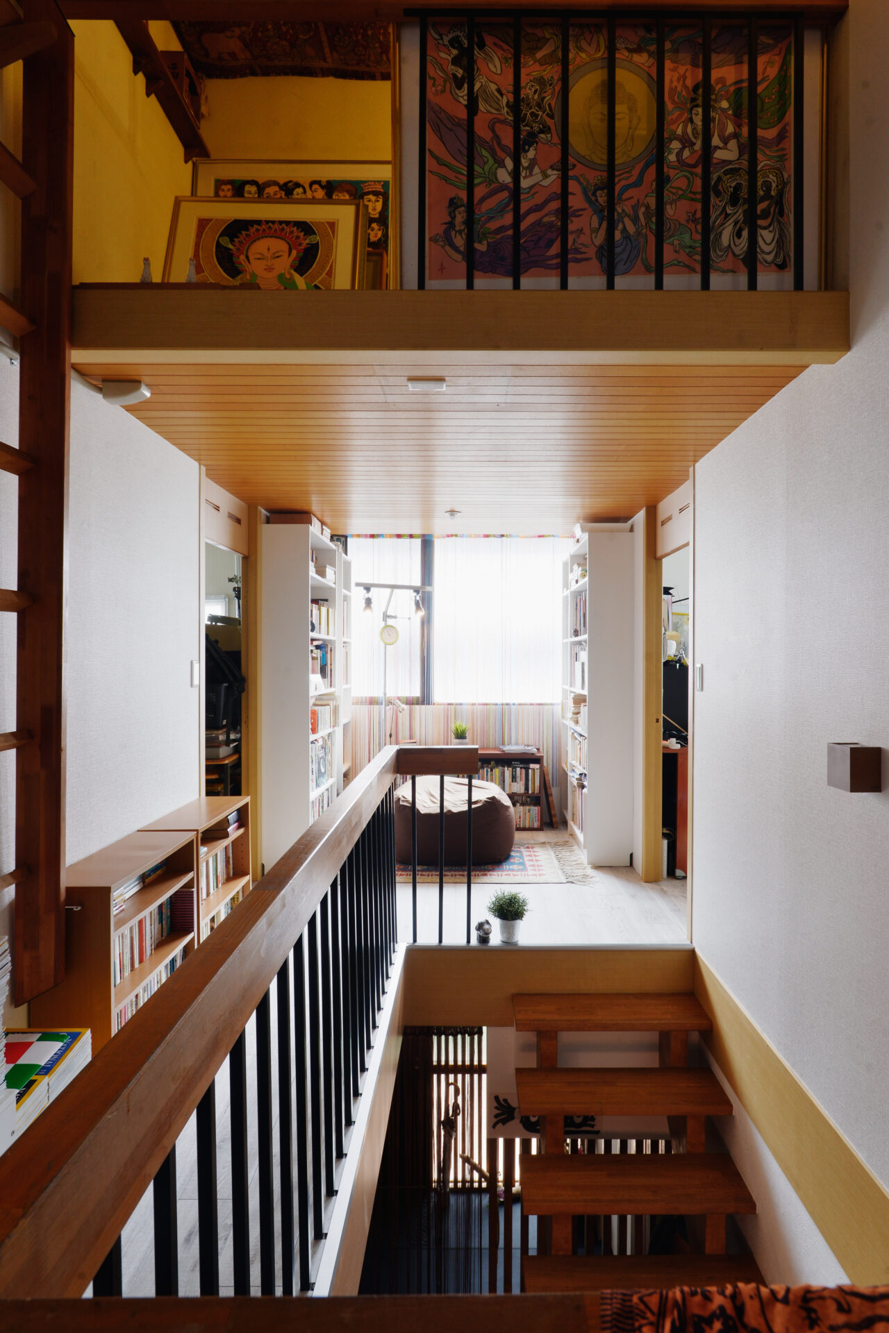 生活と仕事の場が調和する、土間のある一軒家