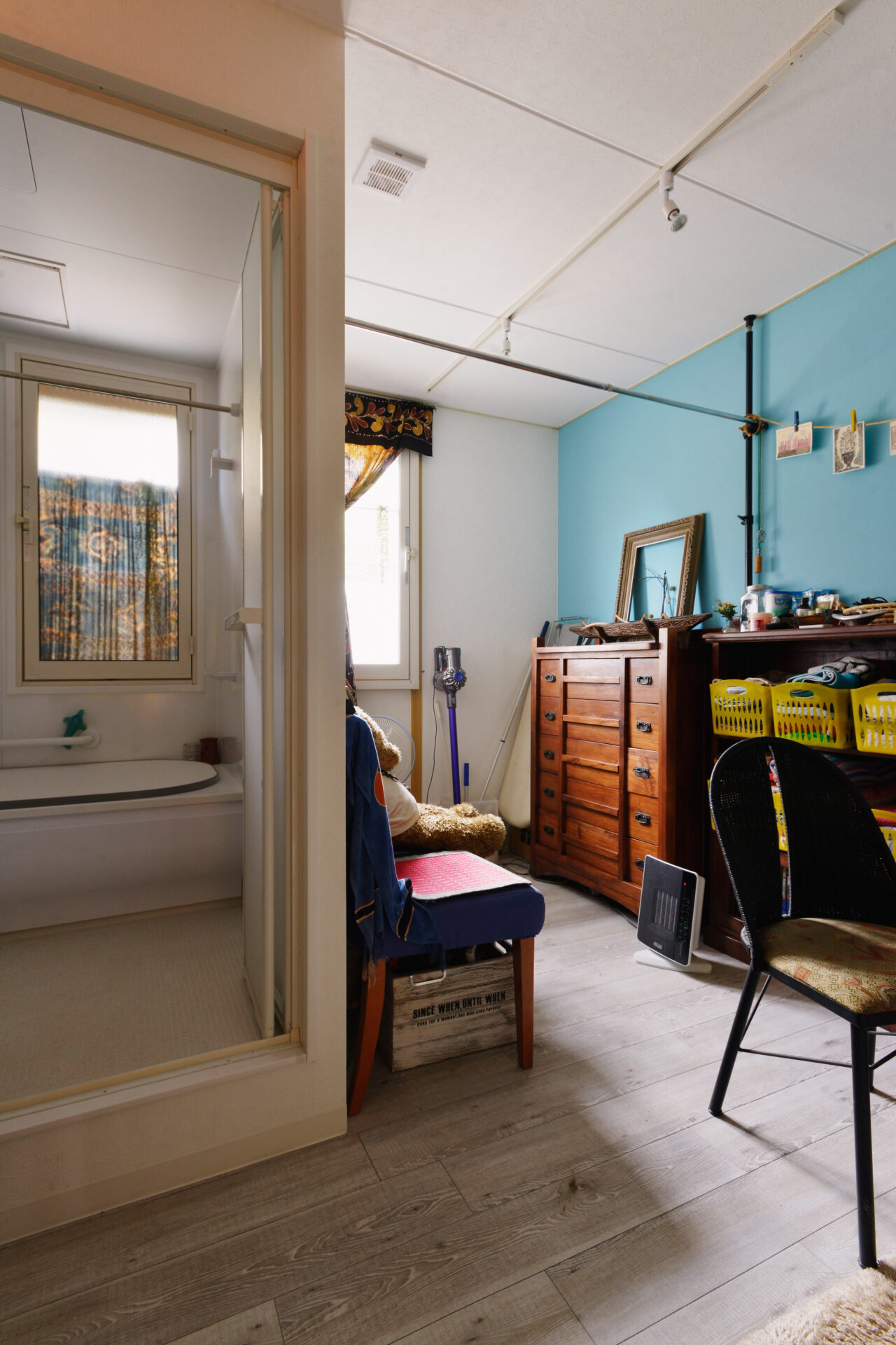 生活と仕事の場が調和する、土間のある一軒家