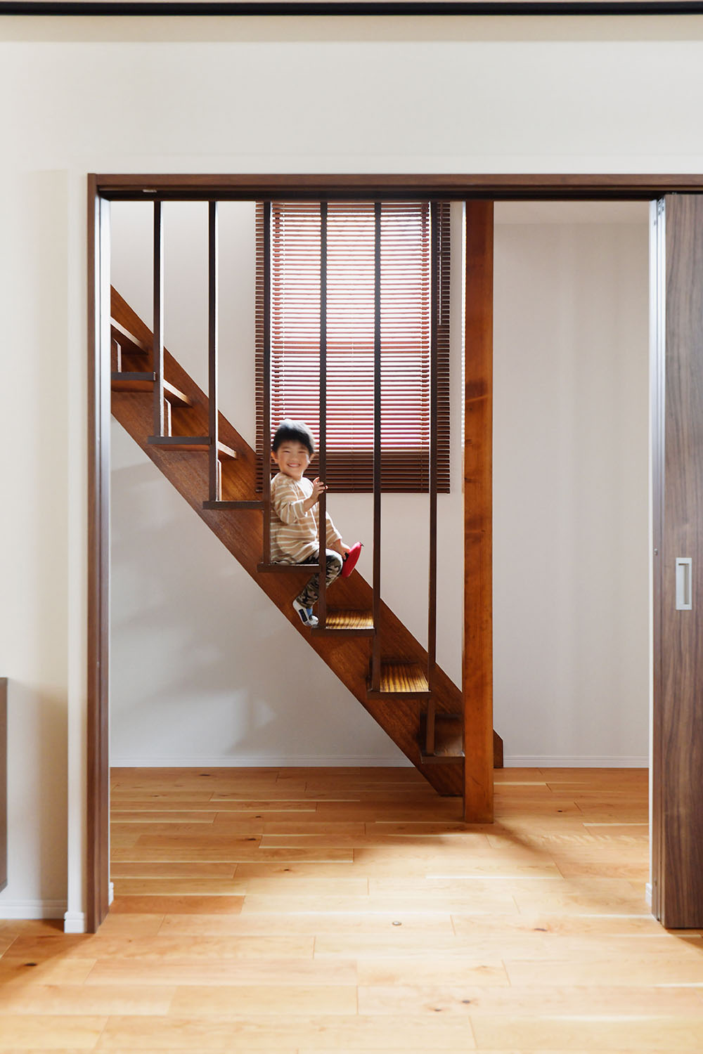 家事をしながら、子どもの笑顔が見えるお家
