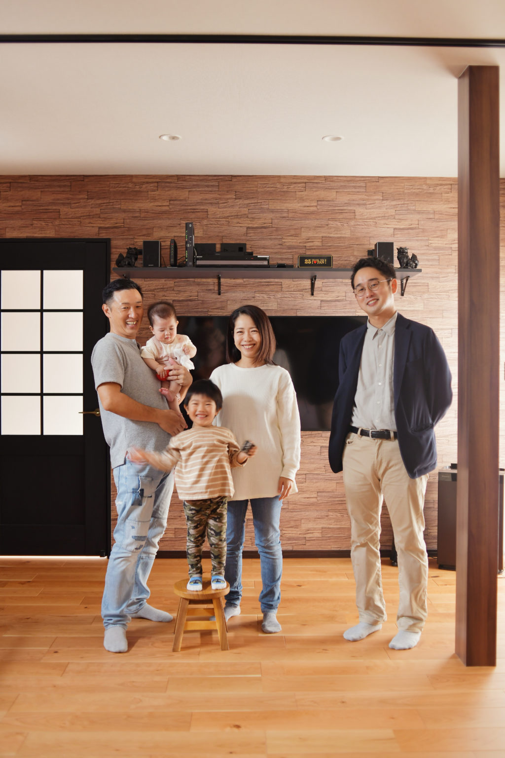 家事をしながら、子どもの笑顔が見えるお家