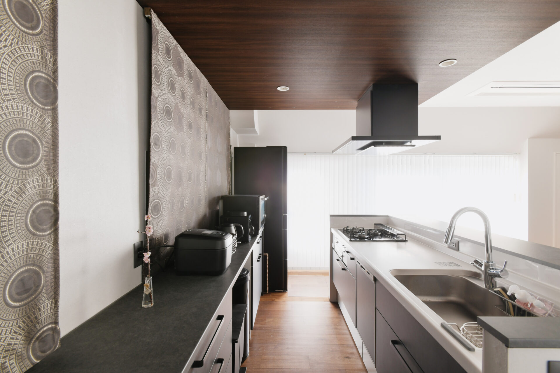 回遊式の動線にこだわった、スケルトン工事で安心のわが家。