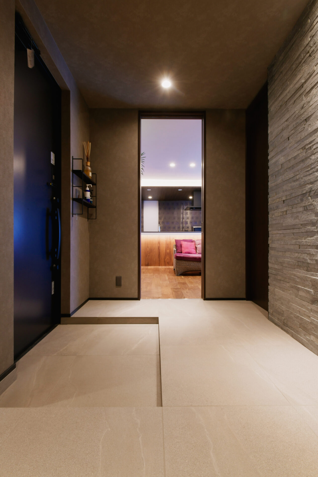 回遊式の動線にこだわった、スケルトン工事で安心のわが家。