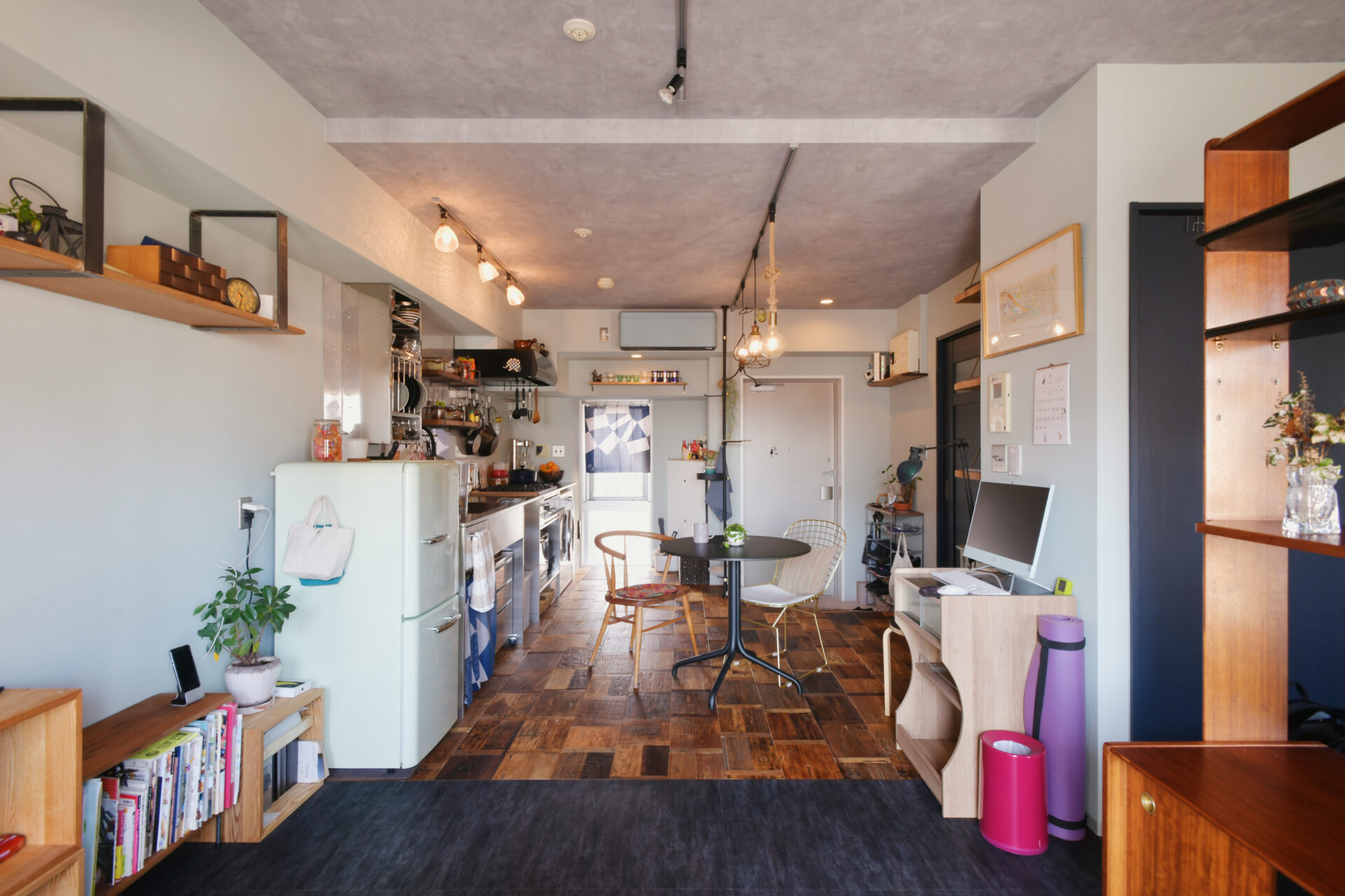 2LDKからワンルームへ! 空間を活かしきった回遊式のお家