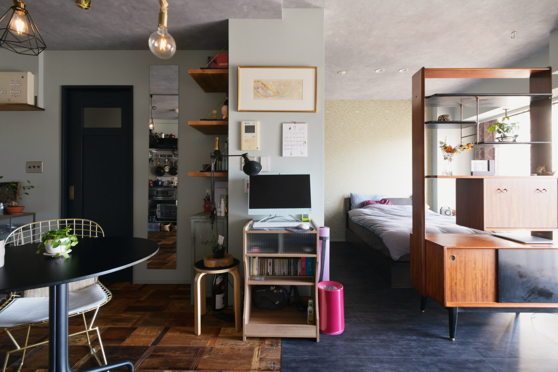 2LDKからワンルームへ! 空間を活かしきった回遊式のお家