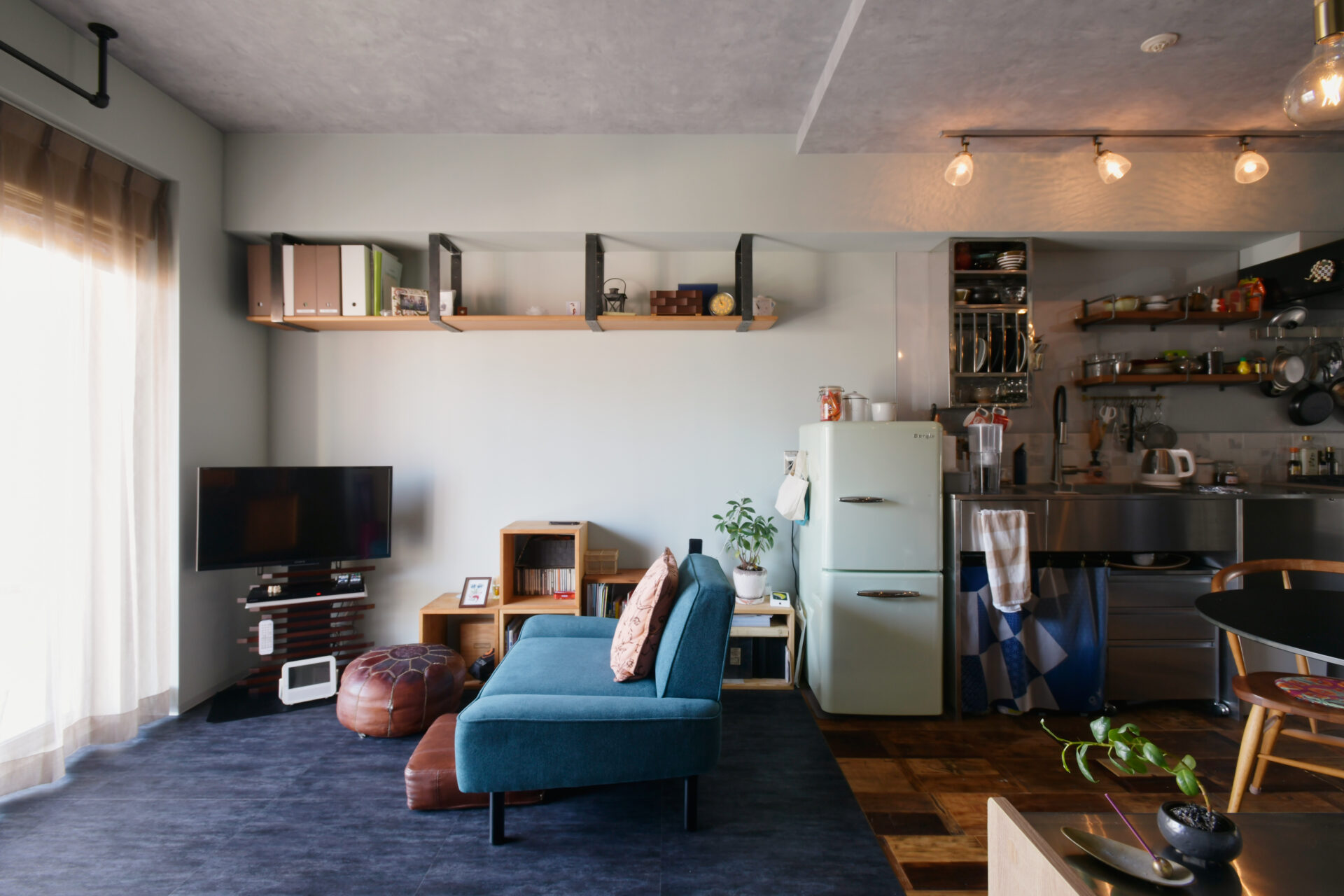 2LDKからワンルームへ! 空間を活かしきった回遊式のお家