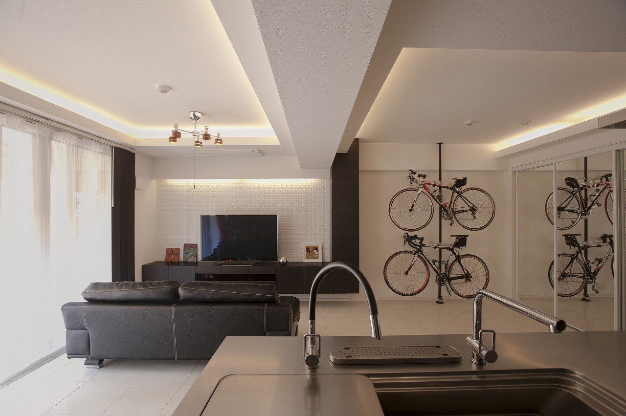 多趣味な仲良し家族。それぞれの収納を工夫したお家