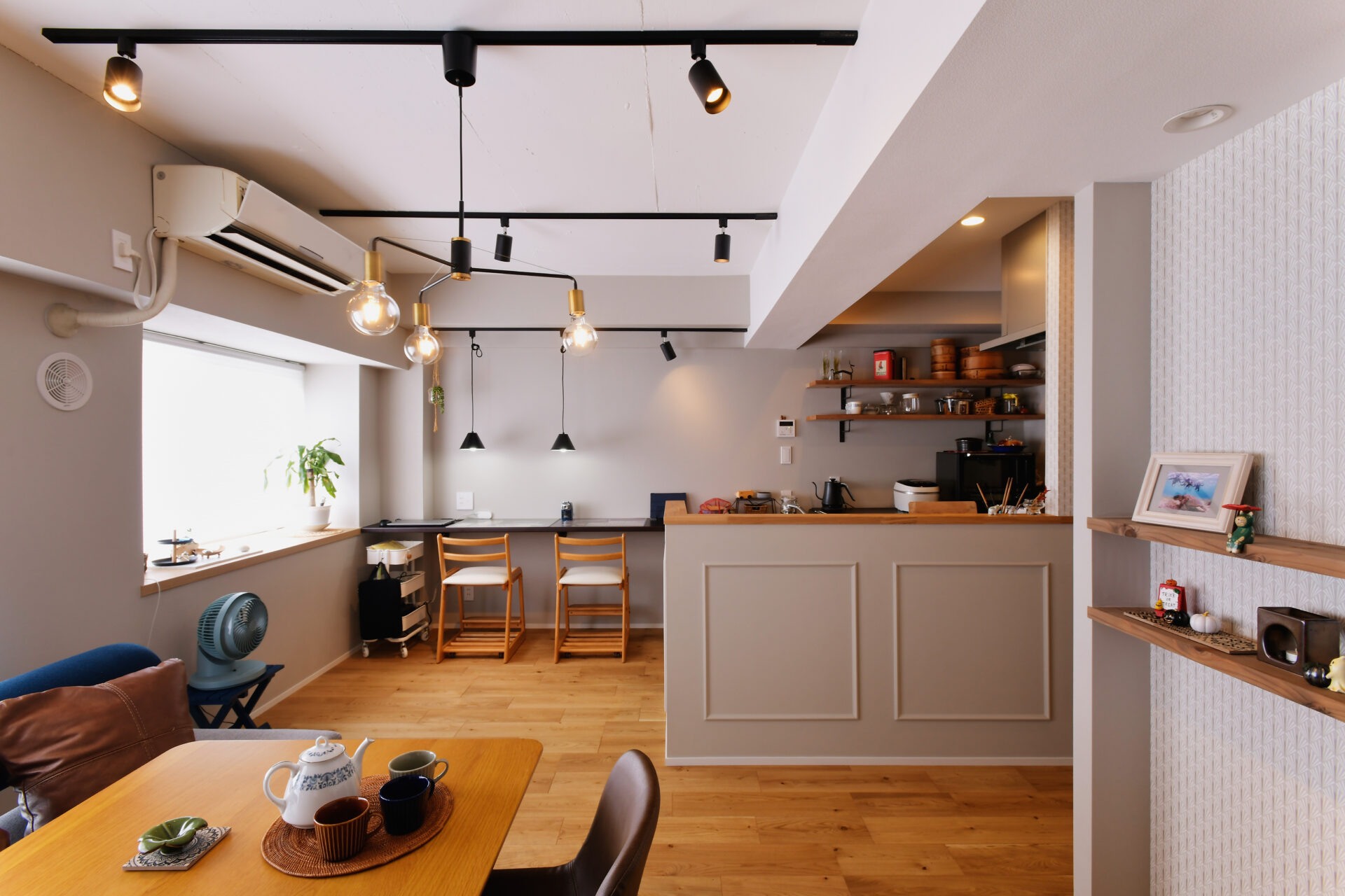 広々リビングと収納を実現。家族4人で快適に過ごせるお家