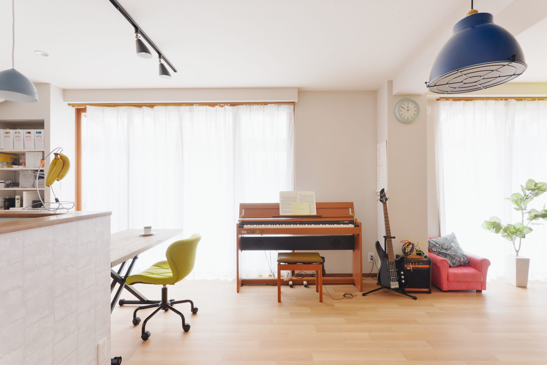 北欧スタイル、和柄、電車のデザイン。家族の「好き」を詰め込んだお家