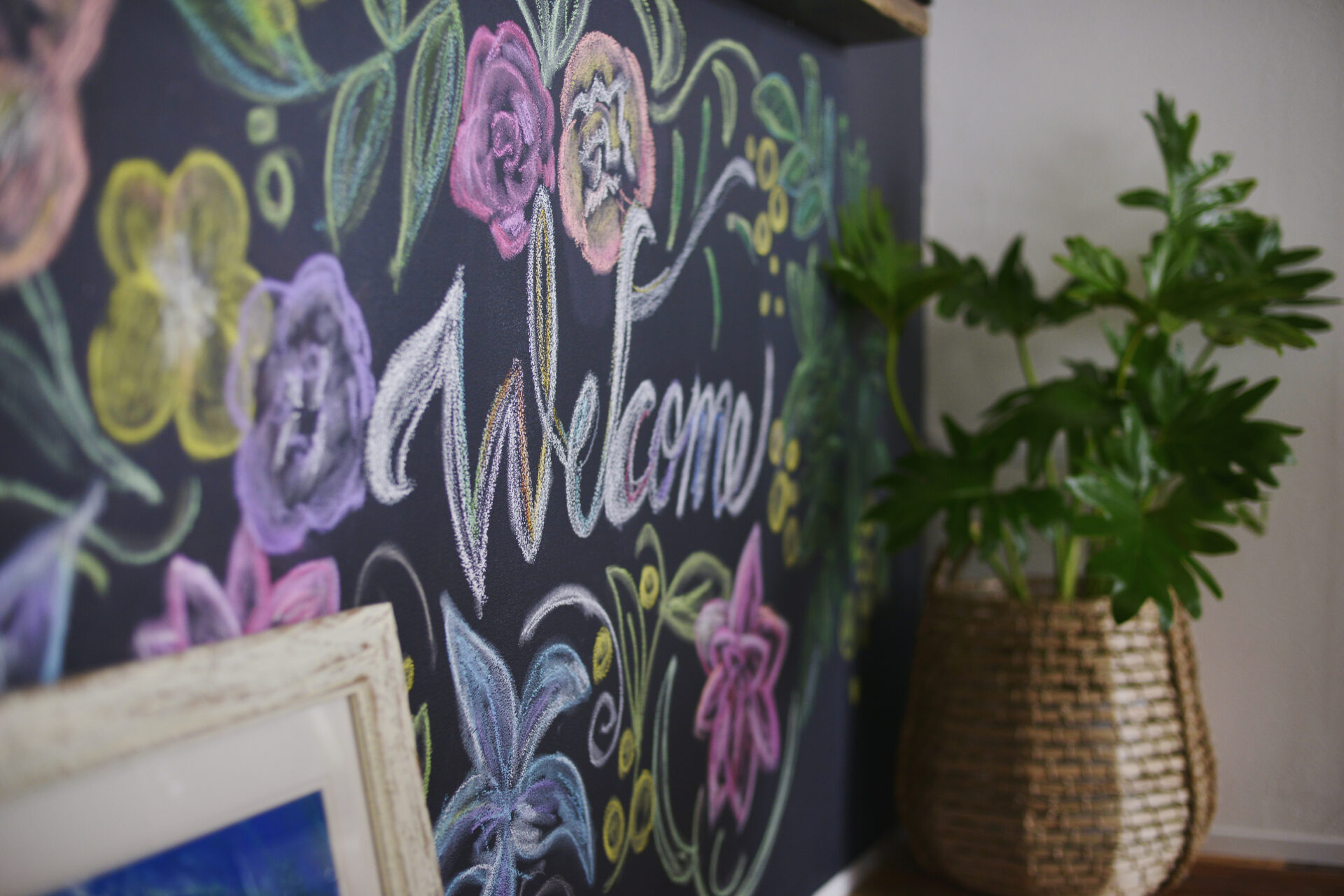 観葉植物とヴィンテージ家具でクールな家づくり