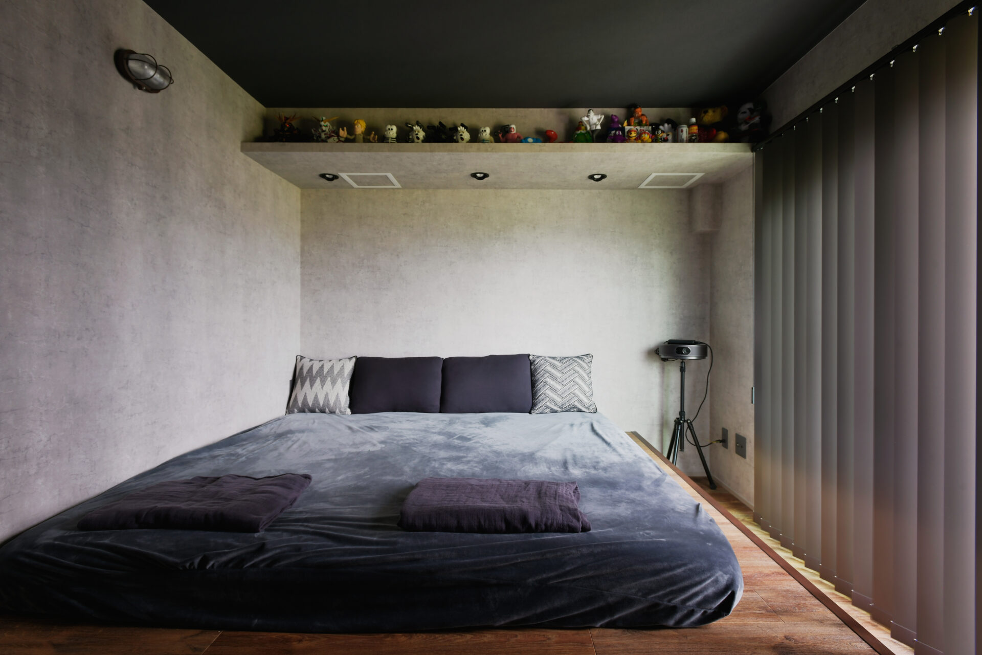 コレクションが生きる、インダストリアルテイストのお家