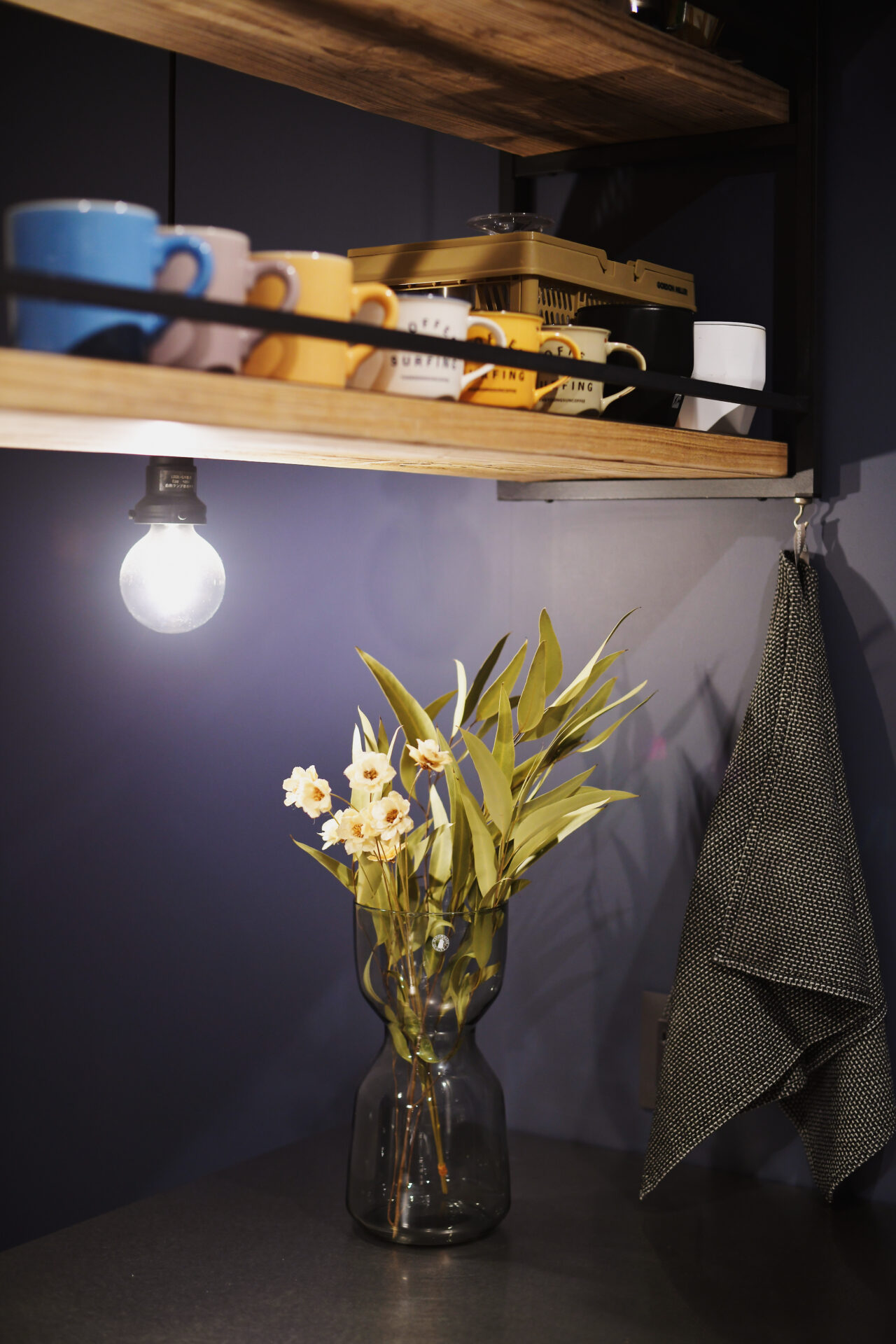 コレクションが生きる、インダストリアルテイストのお家