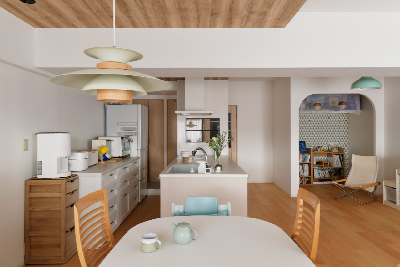 余白を残し、家族と共に変化するお家