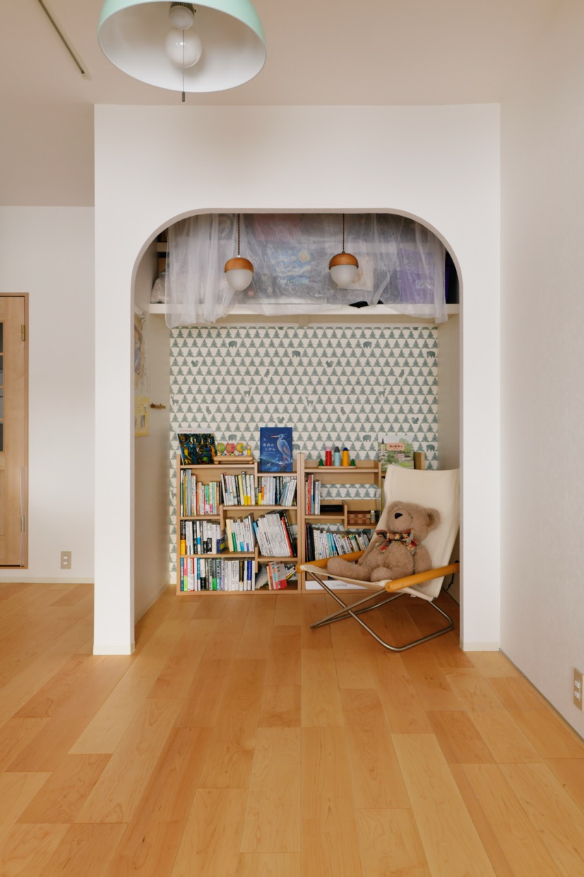 余白を残し、家族と共に変化するお家