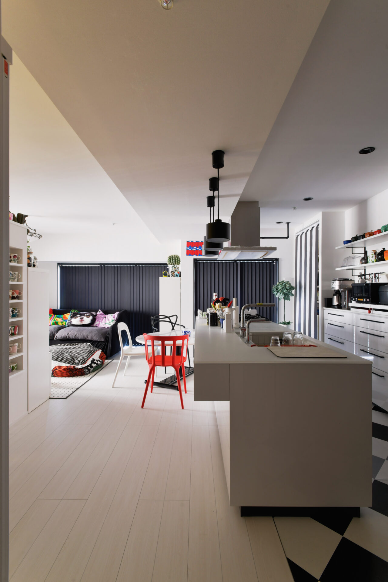 コレクションと暮らすアトリエハウス