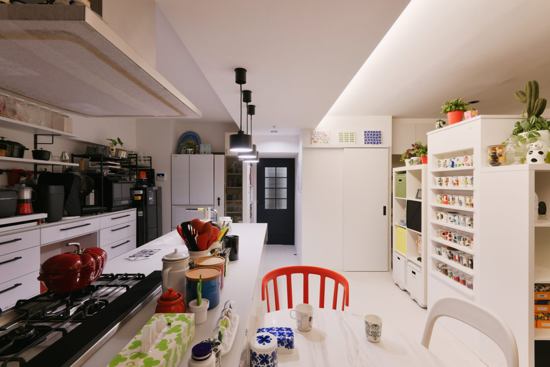 コレクションと暮らすアトリエハウス