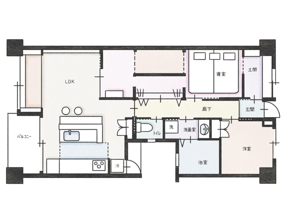 戸建て_リノベーション_２世帯_after
_澤雄太担当_エントリエ