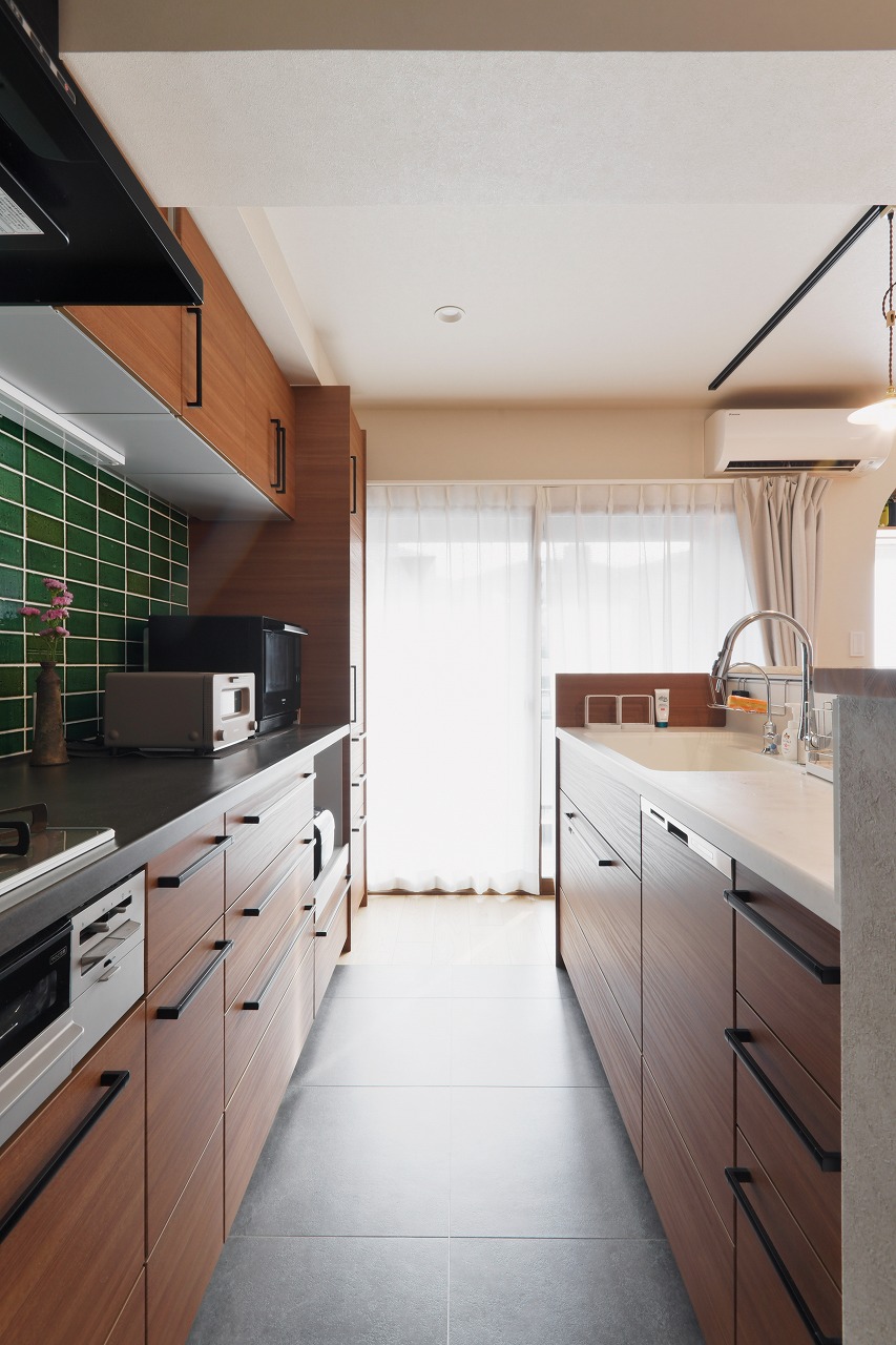 家族のライフスタイルから生まれた、アイデア溢れるマンションの2世帯住宅