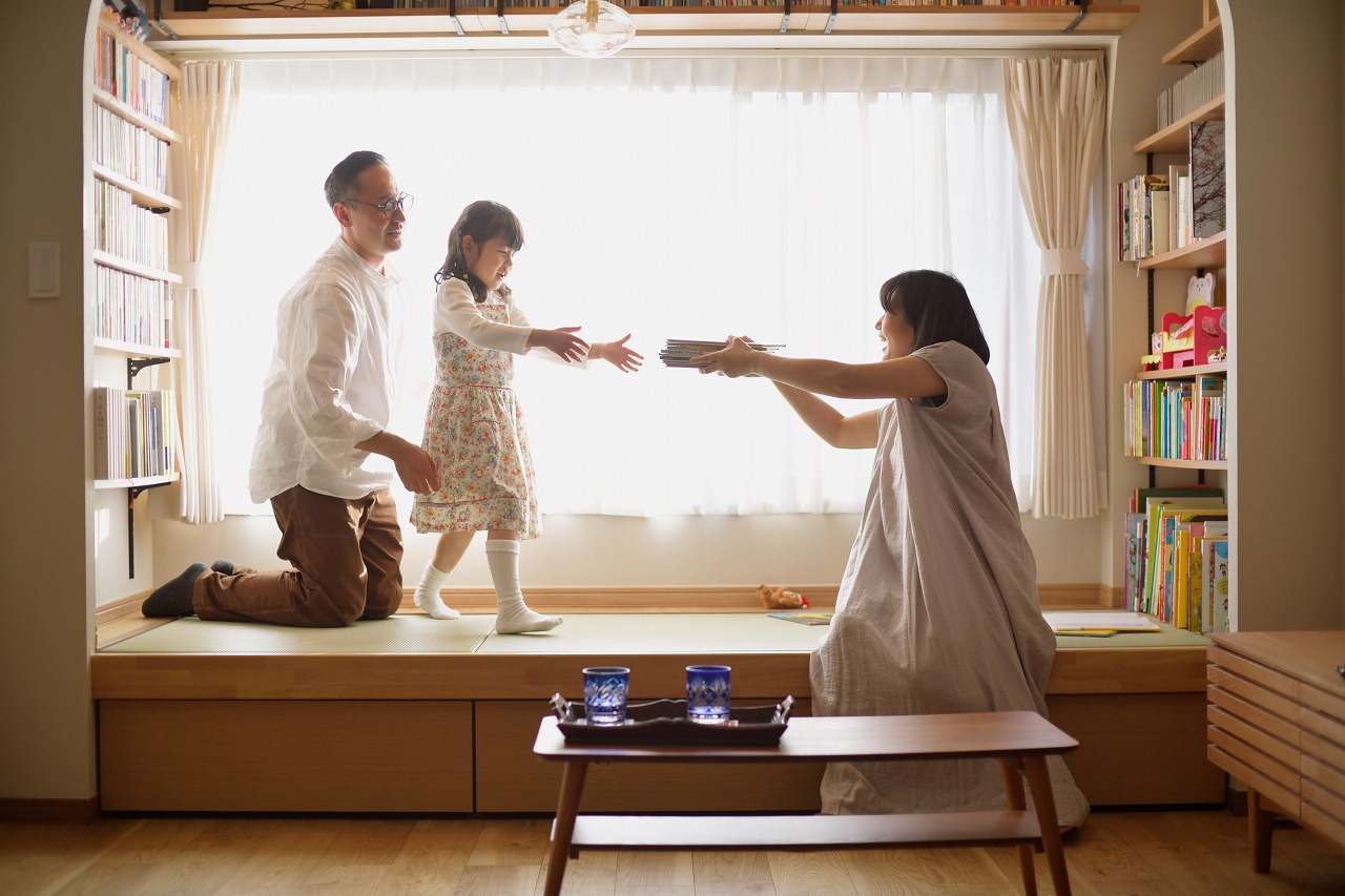 家族のライフスタイルから生まれた、アイデア溢れるマンションの2世帯住宅