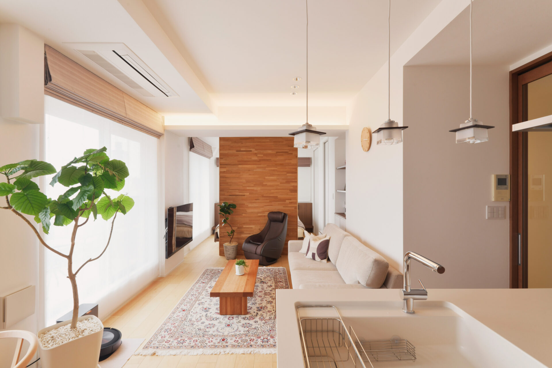 ふたりの生活スタイルを大切に考えた、スタイリッシュで機能的なお家