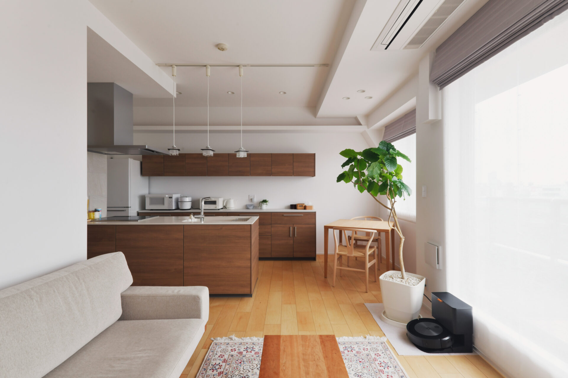 ふたりの生活スタイルを大切に考えた、スタイリッシュで機能的なお家